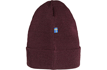 Image of Fjallraven Classic Knit Hat, Dark Garnet, F77368-356-OneSize