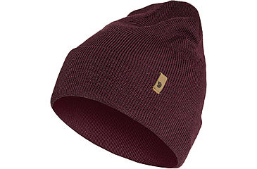 Image of Fjallraven Classic Knit Hat, Dark Garnet, F77368-356-OneSize