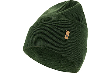 Image of Fjallraven Classic Knit Hat, Deep Forest, One Size, F77368-662-OneSize
