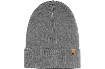 Image of Fjallraven Classic Knit Hat, Grey, One Size