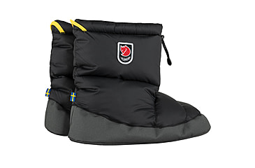 Image of Fjallraven Expedition Down Booties, Black, Small, F90662-550-S