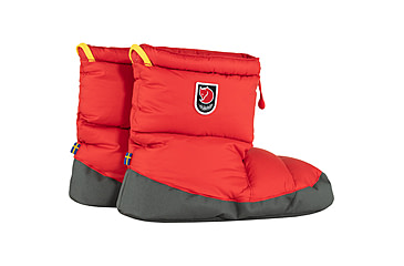 Image of Fjallraven Expedition Down Booties, True Red, Small, F90662-334-S