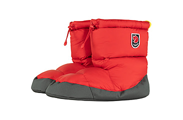 Image of Fjallraven Expedition Down Booties, True Red, Small, F90662-334-S