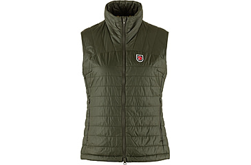 Image of Fjallraven Expedition X-Latt Vest - Womens, Deep Forest, Large, F86366-662-L