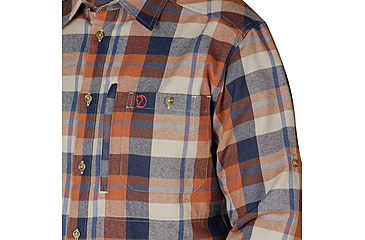 Image of Fjallraven Fjallglim Shirt - Mens, Autumn Leaf, Extra Small, F81380-215-XS