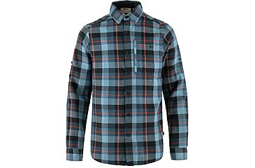 Image of Fjallraven Fjallglim Shirt - Mens, Indigo Blue/Dawn Blue, Medium, F81380-534-543-M