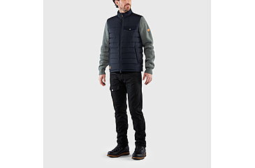 Image of Fjallraven Greenland Down Liner Vest - Mens, Dark Navy, Extra Large, F82973-555-XL