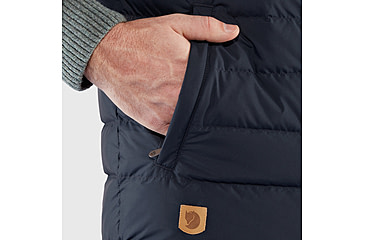 Image of Fjallraven Greenland Down Liner Vest - Mens, Dark Navy, Extra Large, F82973-555-XL