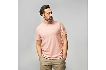 Image of Fjallraven Hemp Blend T-Shirt - Mens, Chalk Rose, Medium, F12600215-302-M
