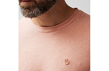 Image of Fjallraven Hemp Blend T-Shirt - Mens, Chalk Rose, Medium, F12600215-302-M