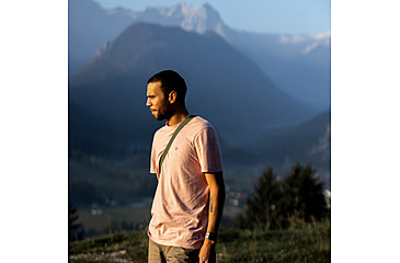 Image of Fjallraven Hemp Blend T-Shirt - Mens, Chalk Rose, Medium, F12600215-302-M