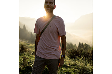 Image of Fjallraven Hemp Blend T-Shirt - Mens, Chalk Rose, Medium, F12600215-302-M