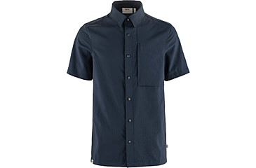 Image of Fjallraven High Coast Pack Short Sleeve Shirt - Mens, Dark Navy, Medium, F12600249-555-M