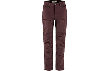 Image of Fjallraven Keb Agile Trousers - Womens, Port, 36/Small, F14200141-357-36/S