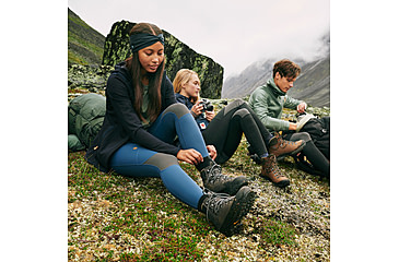 Image of Fjallraven Abisko Trekking Tights Pro - Womens, Indigo Blue-Iron Grey, 2XL, F84771-534-048-XXL