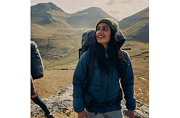 Image of Fjallraven Keb Padded Hoodie - Womens, Mountain Blue, 2XS, F89630-570-XXS