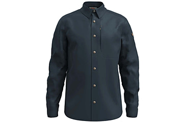 Image of Fjallraven Keb Trekking Long Sleeve Shirt - Mens, Dark Navy/Dark Navy, Large, F12600269-555-555-L
