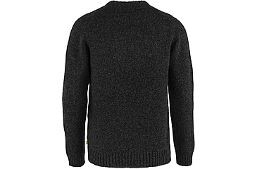 Image of Fjallraven Lada Round-Neck Sweater - Mens, Black, Medium, F84139-550-M