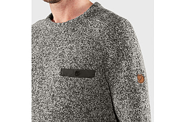 Image of Fjallraven Lada Round-neck Sweater - Mens, Grey, Extra Small, F84139-020-XS