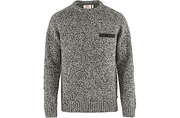 Image of Fjallraven Lada Round-neck Sweater - Mens, Grey, Extra Small, F84139-020-XS