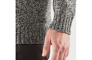 Image of Fjallraven Lada Round-Neck Sweater - Mens, Grey, Extra Large, F84139-020-XL