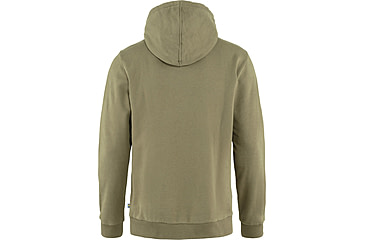 Image of Fjallraven Logo Hoodie - Mens, Light Olive, Extra Large, F84144-622-XL