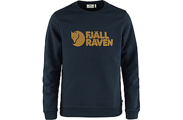 Image of Fjallraven Logo Sweater - Mens, Dark Navy, 2XL, F84142-555-XXL