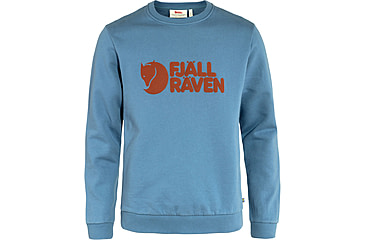 Image of Fjallraven Logo Sweater - Mens, Dawn Blue, 2XL, F84142-543-XXL