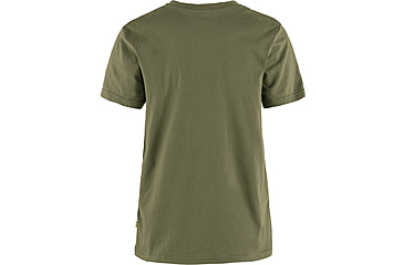Image of Fjallraven Logo Tee - Womens, Green, Extra Large, F87146-620-XL