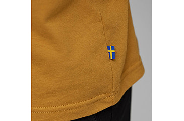 Image of Fjallraven Lush Logo T-Shirt - Mens, Acorn, Medium, F12600219-166-M