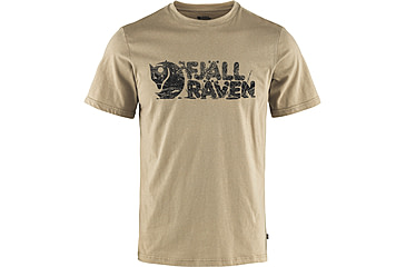 Image of Fjallraven Lush Logo T-Shirt - Mens, Fossil, 2XL, F12600219-118-XXL