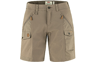 Image of Fjallraven Nikka Shorts Curved - Womens, Suede Brown, 44, F89731-244-44