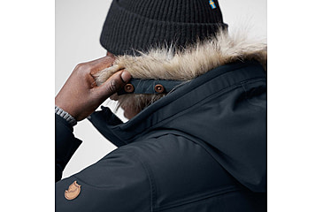 Image of Fjallraven Nuuk Lite Parka - Mens, Black, Extra Large, F87158-550-XL