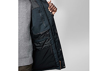 Image of Fjallraven Nuuk Lite Parka - Mens, Black, Extra Large, F87158-550-XL