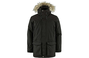 Image of Fjallraven Nuuk Lite Parka - Mens, Black, Extra Large, F87158-550-XL