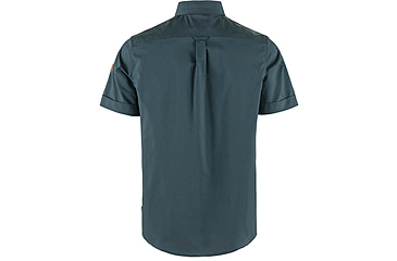 Image of Fjallraven Ovik Air Stretch Short Sleeve Shirt - Men's, Mountain Blue, Extra Large, F12600213-570-XL