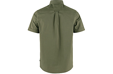 Image of Fjallraven Ovik Air Stretch Short Sleeve Shirt - Mens, Laurel Green, Large, F12600213-625-L