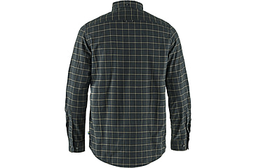 Image of Fjallraven Ovik Flannel Shirt - Mens, Dark Grey, Extra Small, F82979-030-XS