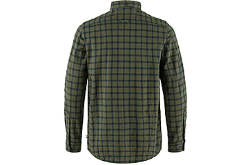 Image of Fjallraven Ovik Flannel Shirt - Mens, Laurel Green/Indigo Blue, 2XL, F82979-625-534-XXL