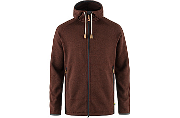 Image of Fjallraven Ovik Fleece Hoodie - Mens, Autumn Leaf, Large, F82252-215-L
