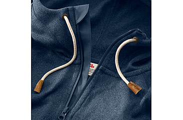 Image of Fjallraven Ovik Fleece Hoodie - Mens, Navy, Small, F82252-560-S