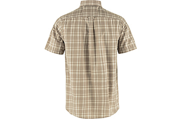Image of Fjallraven Ovik Lite Short Sleeve Shirt - Mens, Fossil/Chalk Rose, 2XL, F87038-118-302-XXL