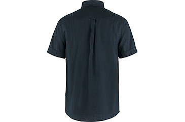 Image of Fjallraven Ovik Travel Short Sleeve Shirt - Mens, Dark Navy, 2XL, F87039-555-XXL