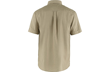 Image of Fjallraven Ovik Travel Short Sleeve Shirt - Mens, Sand Stone, Small, F87039-195-S