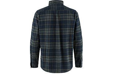 Image of Fjallraven Ovik Twill Shirt - Mens, Dark Navy/Basalt, Small, F81478-555-050-S