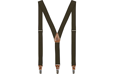 Image of Fjallraven Singi Clip Suspenders, Dark Olive, One Size, F77355-633-1 Size