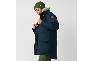 Image of Fjallraven Singi Down Jacket - Women's, Extra Small, Dark Navy, F86374-555-XS