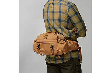 Image of Fjallraven Singi Hip Pack 10 - Unisex, Khaki Dust, One Size, F2346-228OS