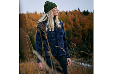 Image of Fjallraven Snow Cardigan - Womens, Dark Navy, 2XS, F89912-555-XXS