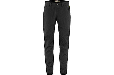 Image of Fjallraven Vardag Trousers - Mens, Black, 50/Small, F86666-550-50/S